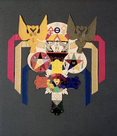 Rose-croix lamen (collar jewel) by William Wynn Westcott